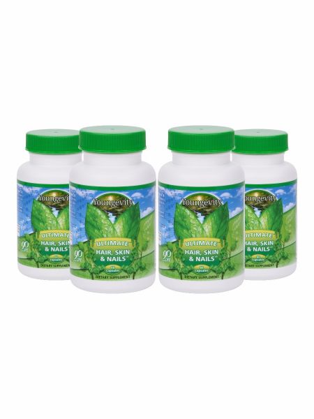 Hair, Skin & Nails 4-pk